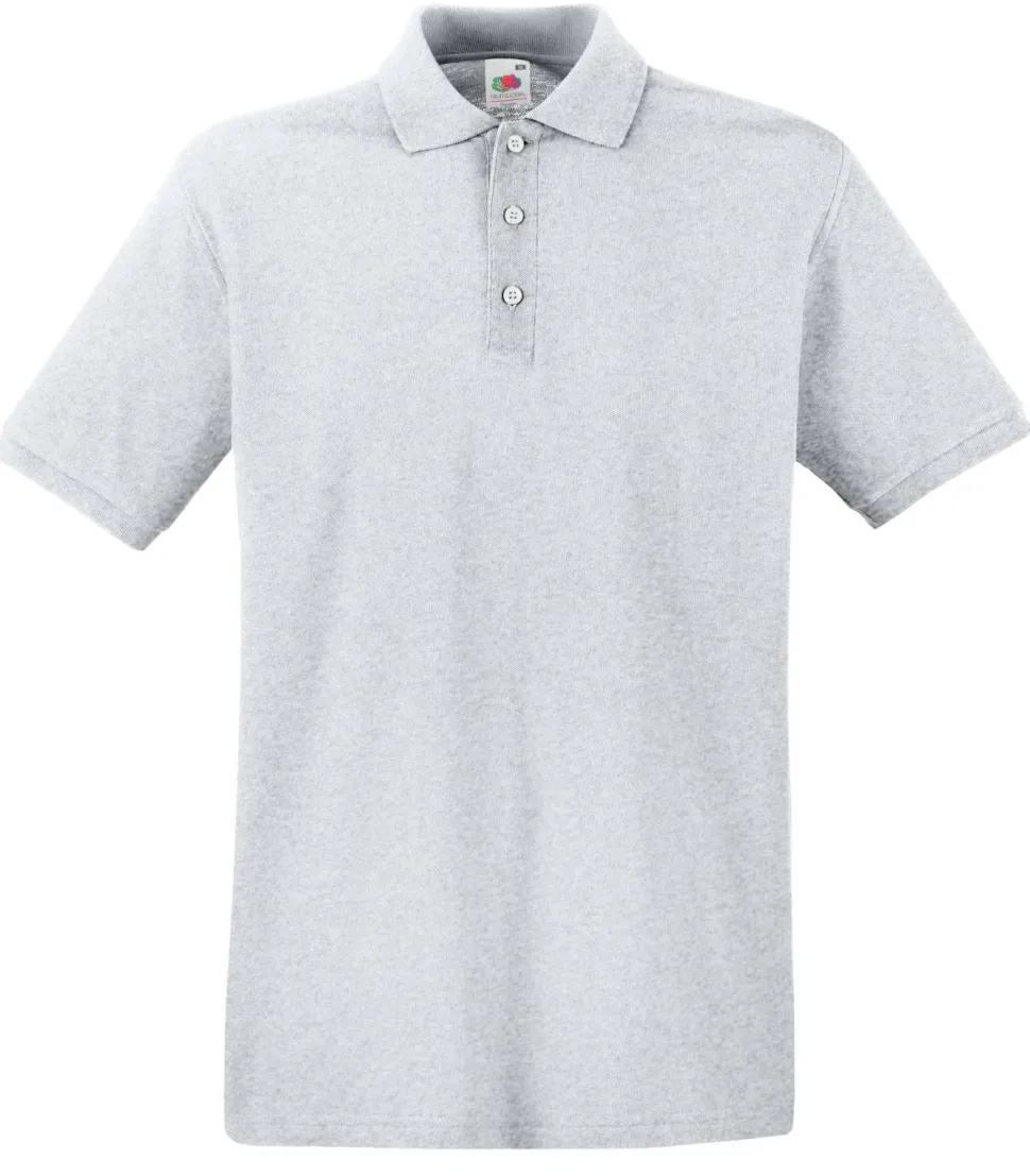 Fruit of the Loom SS255 - Polo Élégant avec Boutons Assortis