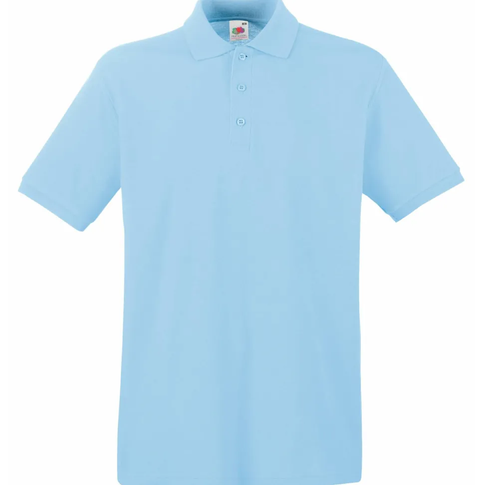 Fruit of the Loom SS255 - Polo Élégant avec Boutons Assortis