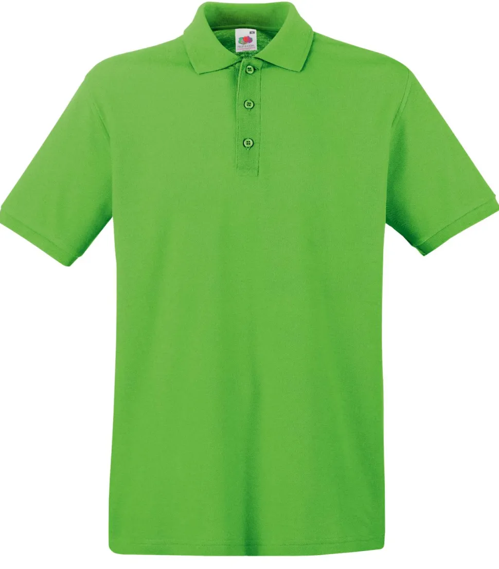 Fruit of the Loom SS255 - Polo Élégant avec Boutons Assortis
