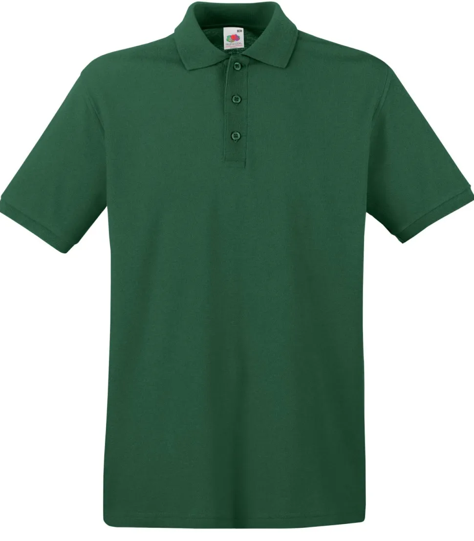 Fruit of the Loom SS255 - Polo Élégant avec Boutons Assortis