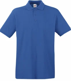 Fruit of the Loom SS255 - Polo Élégant avec Boutons Assortis