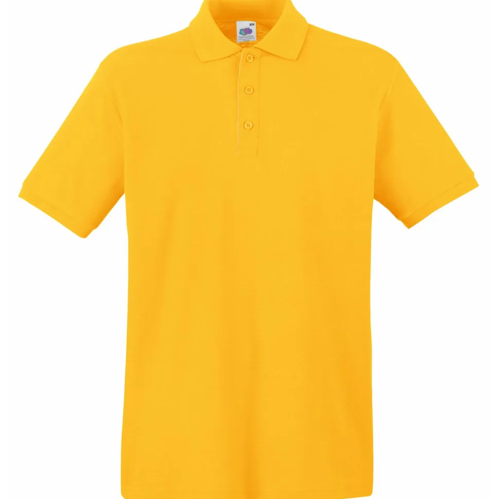 Fruit of the Loom SS255 - Polo Élégant avec Boutons Assortis