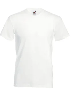 Fruit of the Loom SS034 - T-shirt Col V Confort Doux et Durable