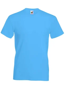 Fruit of the Loom SS034 - T-shirt Col V Confort Doux et Durable
