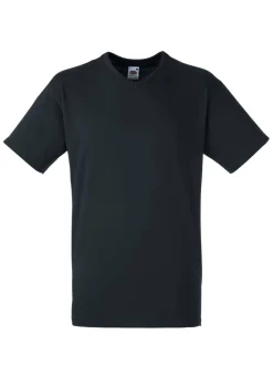 Fruit of the Loom SS034 - T-shirt Col V Confort Doux et Durable