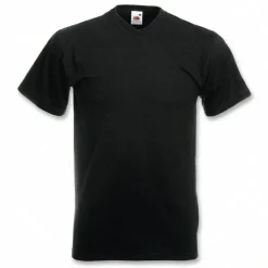 Fruit of the Loom SS034 - T-shirt Col V Confort Doux et Durable