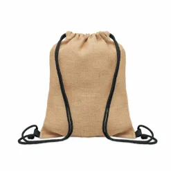 FUKURO Sac à cordon en jute - GiftRetail MO2190