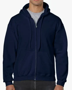 Gildan GD058 - Sweat-shirt à capuche adulte zippé HeavyBlend™