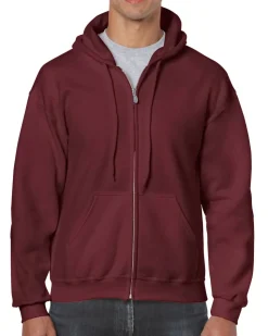 Gildan GD058 - Sweat-shirt à capuche adulte zippé HeavyBlend™