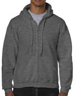 Gildan GD058 - Sweat-shirt à capuche adulte zippé HeavyBlend™