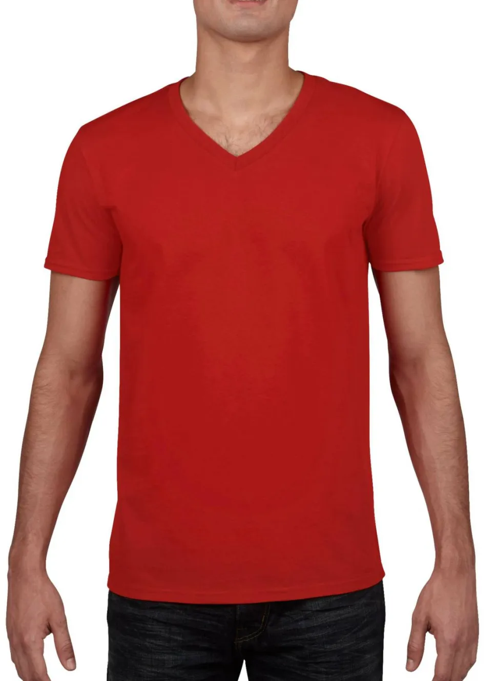 Gildan GD010 - T-Shirt Homme Col V Softstyle