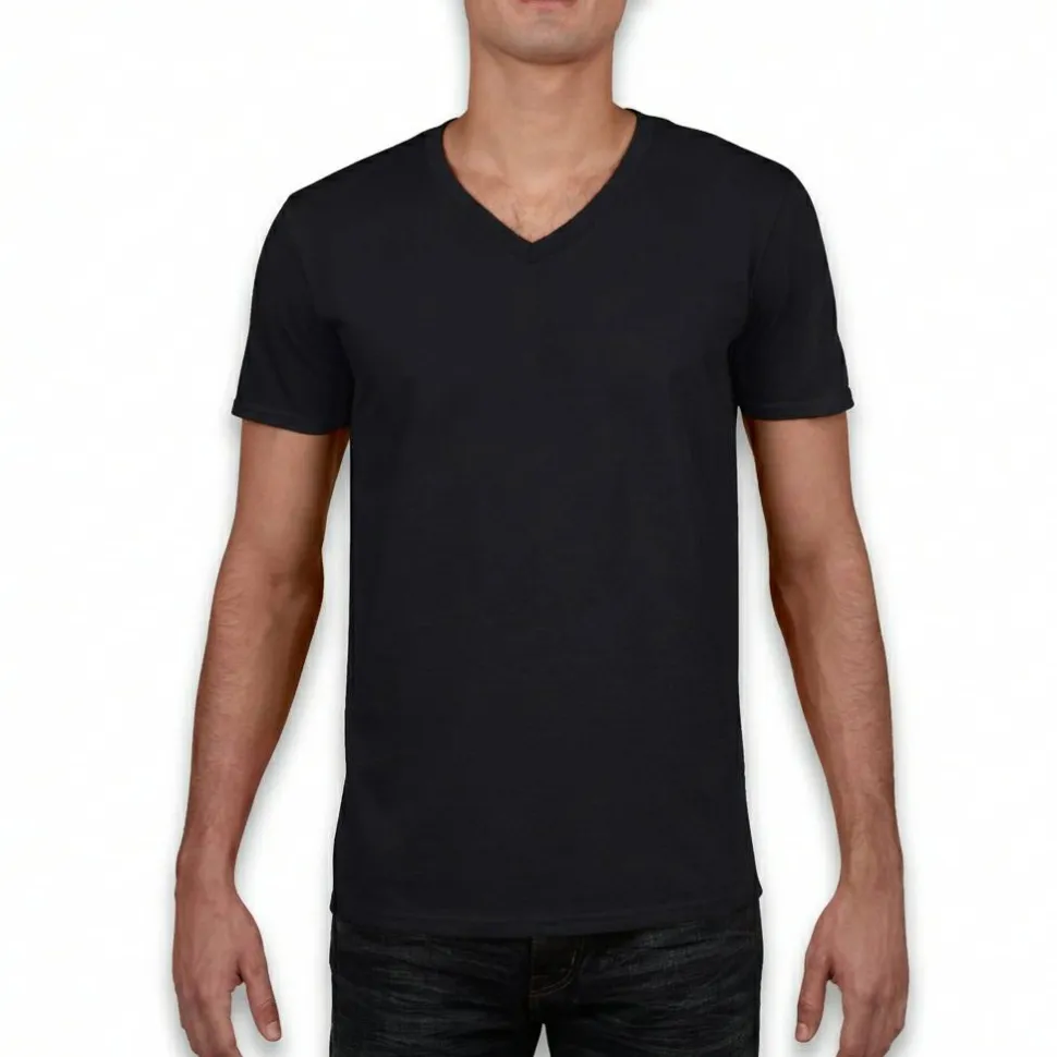 Gildan GD010 - T-Shirt Homme Col V Softstyle