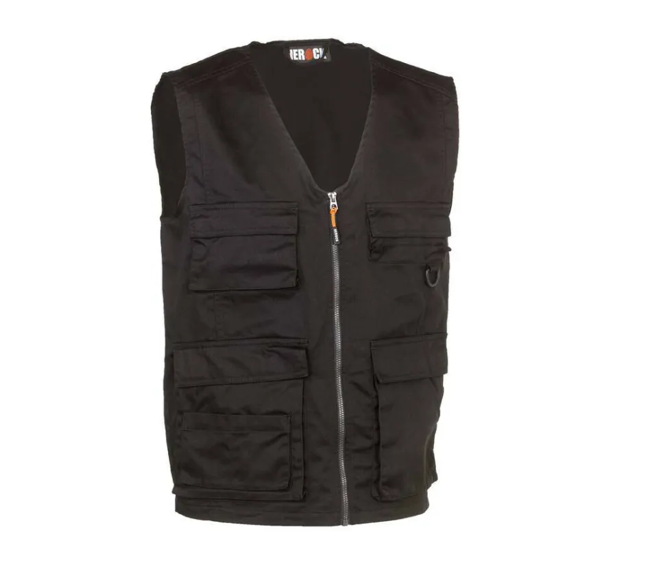 HEROCK HK205 - Gilet Multi-Poches Résistant et Déperlant