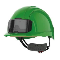 JSP JSAJB173 - Casque de sécurité EVOLite® avec porte badge, ventilé, serrage crémaillère