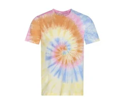 JUST T'S JT022 - Tee-shirt unisexe tie-dye