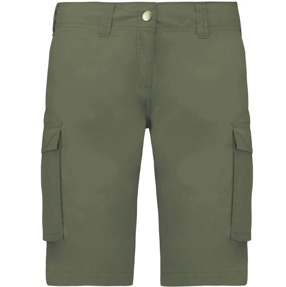 Kariban K756 - Bermuda léger multipoches femme