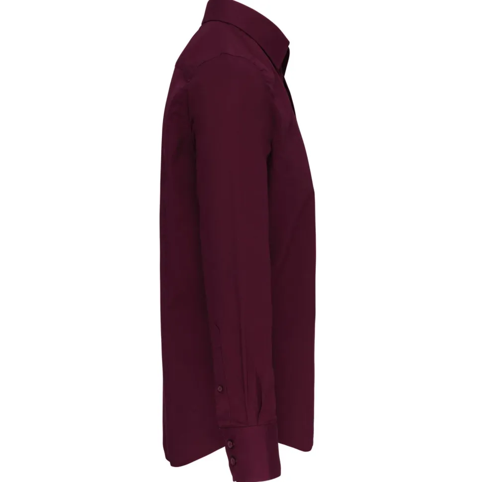 Kariban K529 - CHEMISE COTON/ÉLASTHANNE MANCHES LONGUES