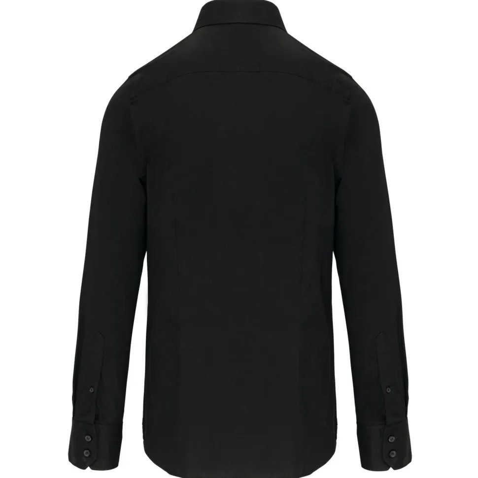 Kariban K529 - CHEMISE COTON/ÉLASTHANNE MANCHES LONGUES
