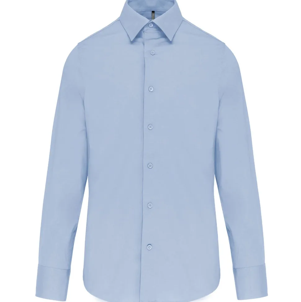 Kariban K529 - CHEMISE COTON/ÉLASTHANNE MANCHES LONGUES