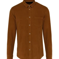 Kariban K599 - Chemise manches longues en velours homme