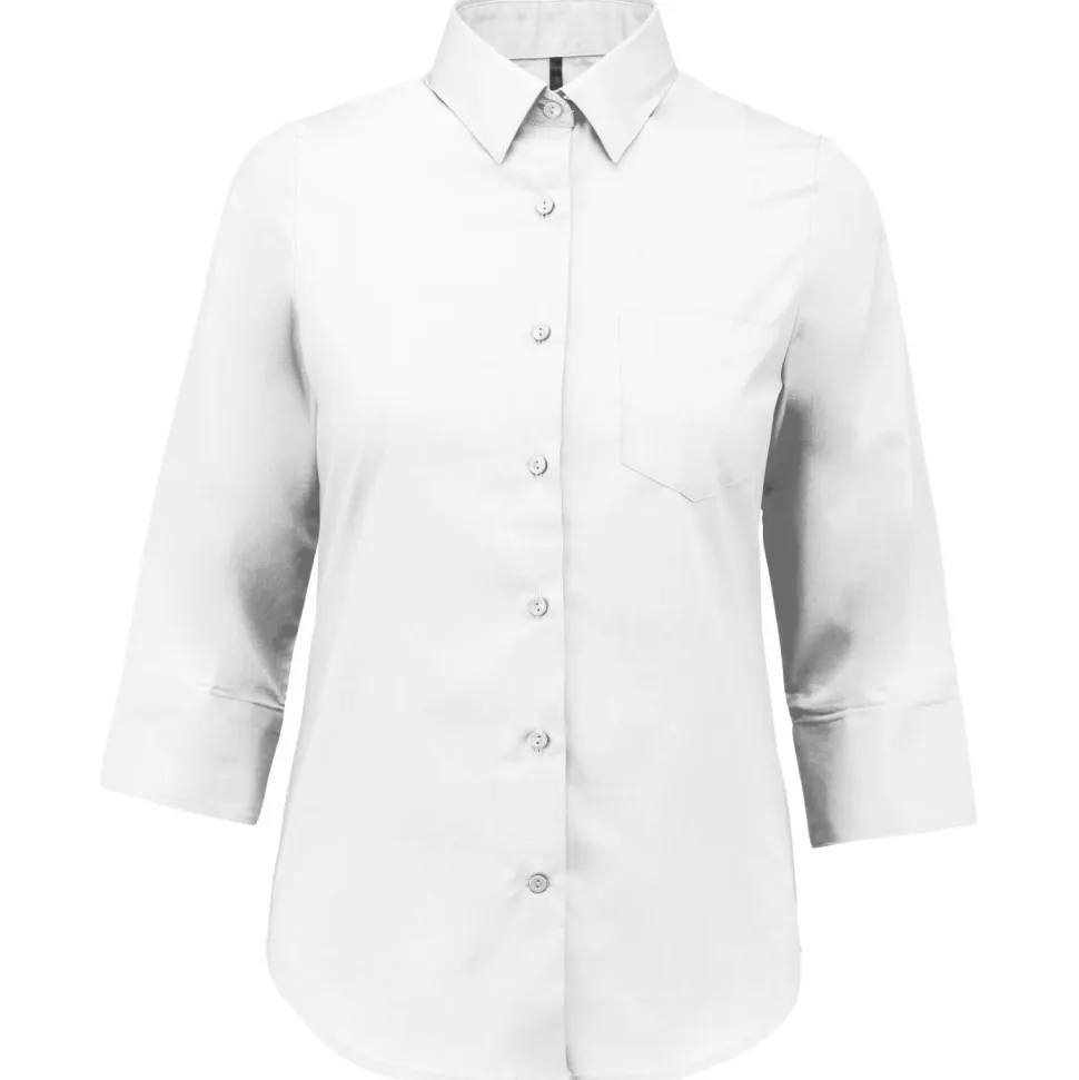 Kariban K558 - Chemise manches 3/4 femme