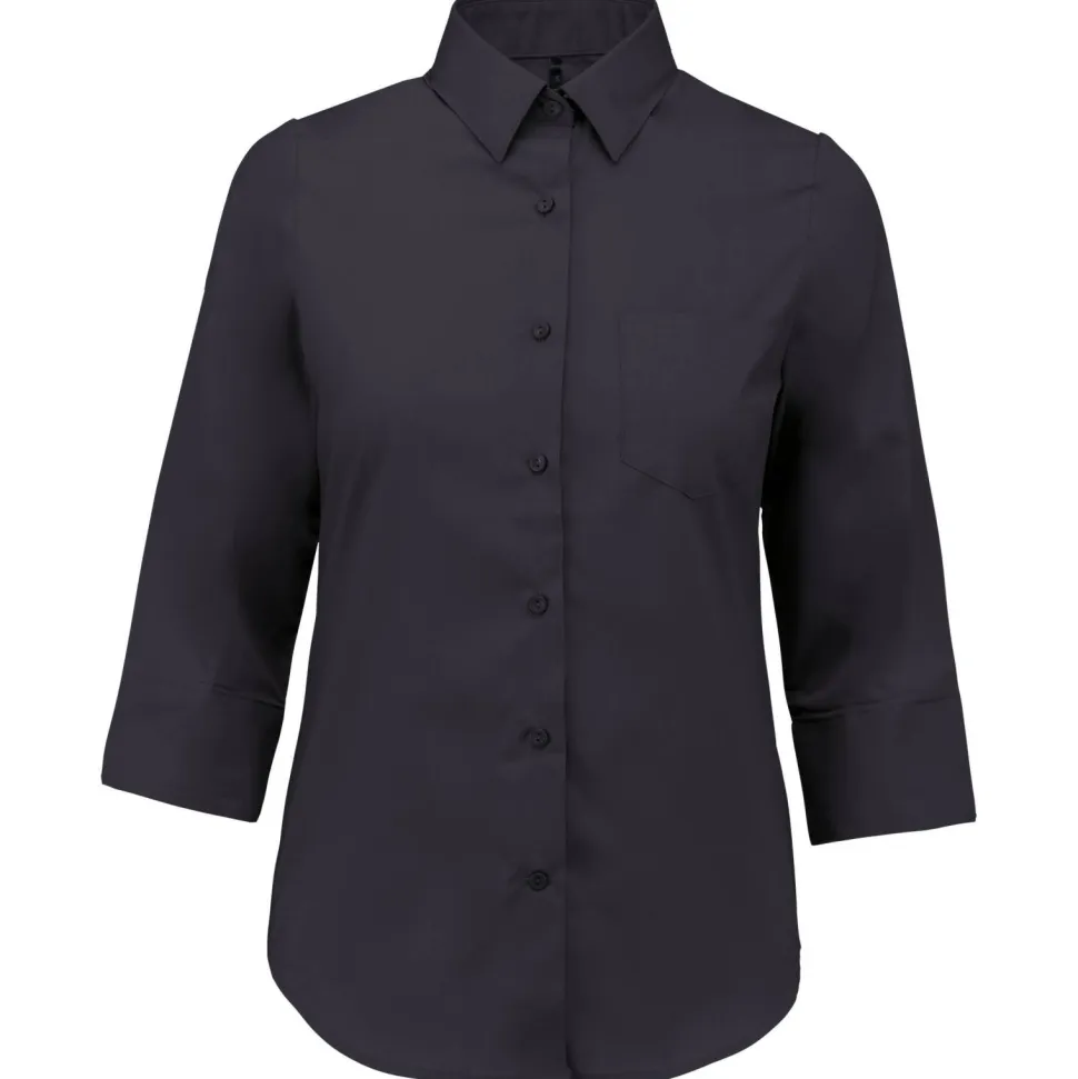 Kariban K558 - Chemise manches 3/4 femme