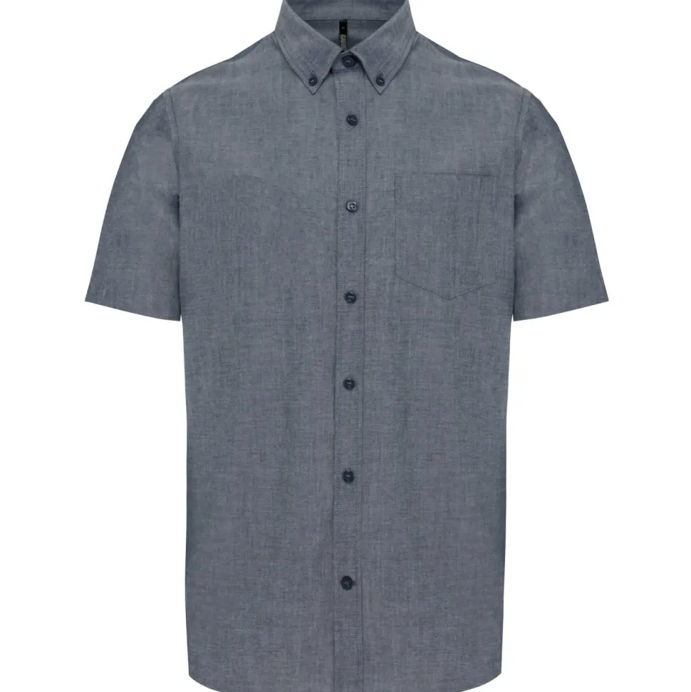 Kariban K535 - CHEMISE OXFORD MANCHES COURTES
