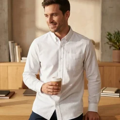 Kariban K533 - CHEMISE OXFORD MANCHES LONGUES
