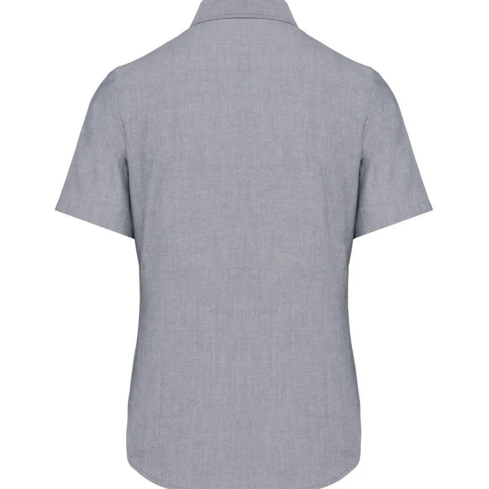 Kariban K536 - CHEMISE OXFORD MANCHES COURTES FEMME