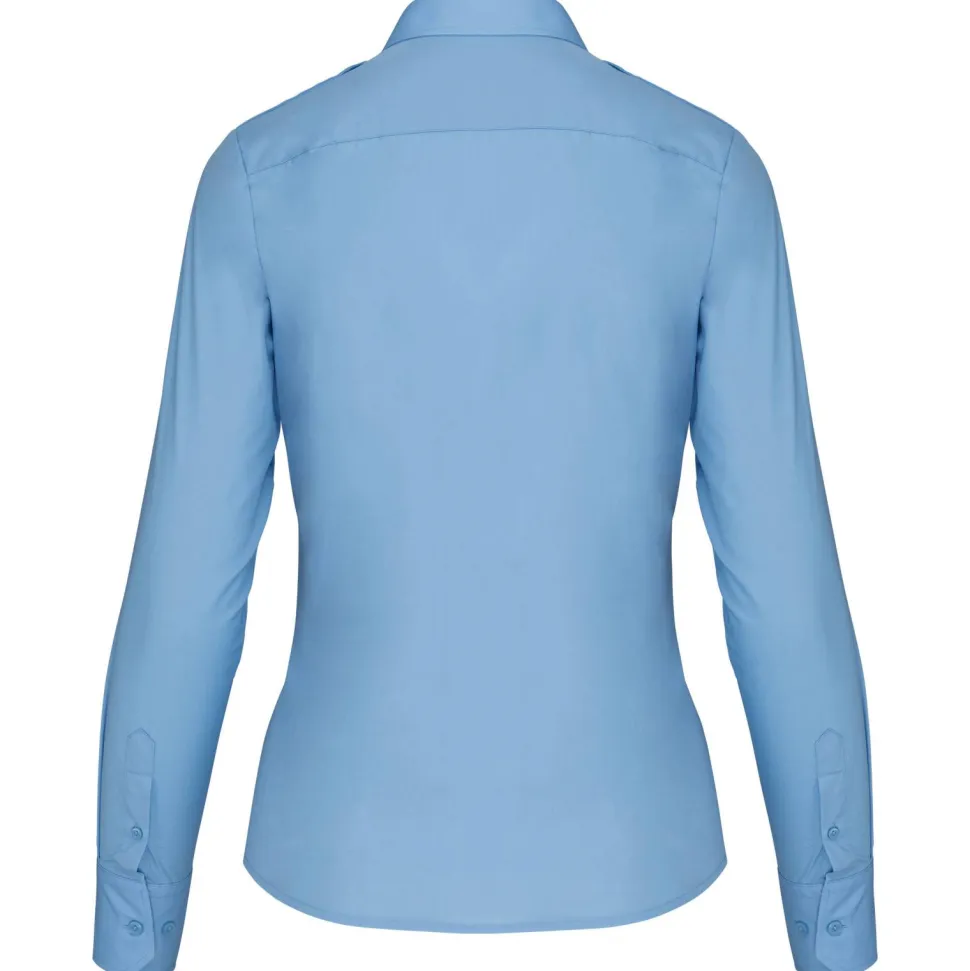 Kariban K506 - Chemise pilote manches longues femme