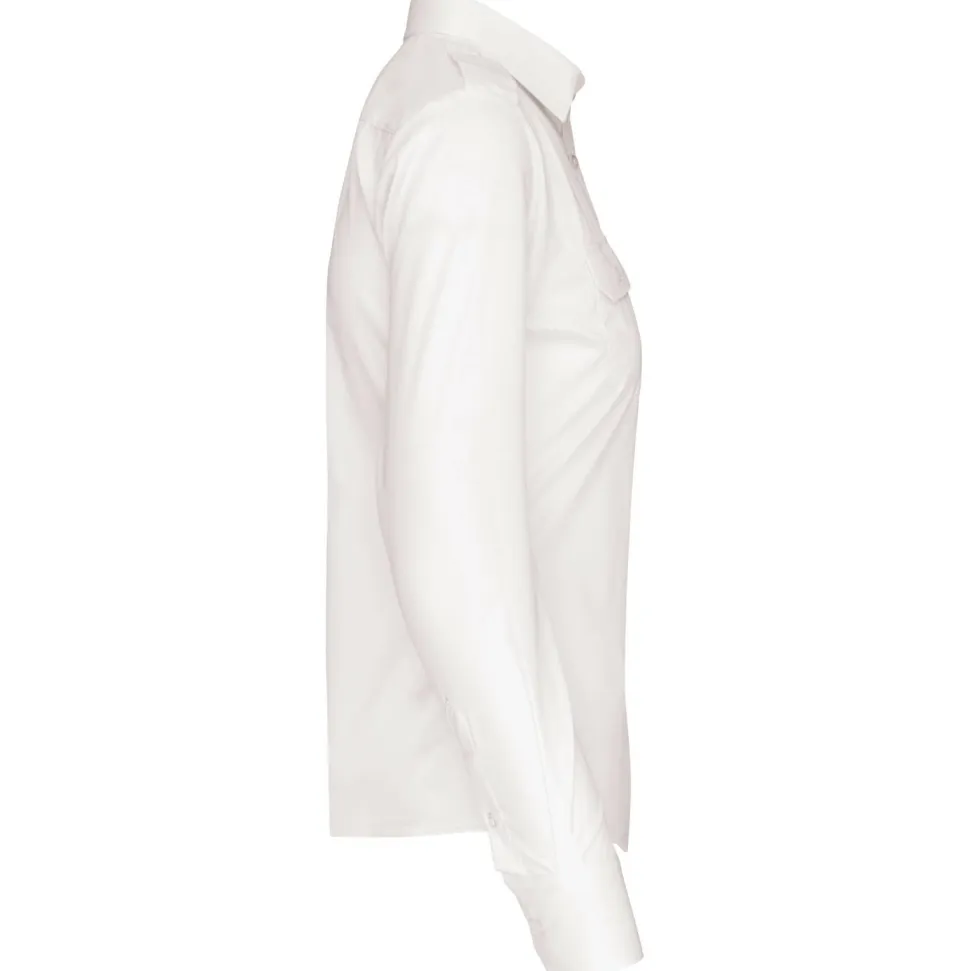 Kariban K506 - Chemise pilote manches longues femme