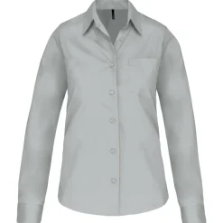 Kariban K542 - CHEMISE POPELINE MANCHES LONGUES FEMME
