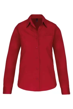 Kariban K542 - CHEMISE POPELINE MANCHES LONGUES FEMME