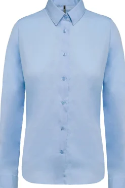 Kariban K510 - Chemise popeline manches longues femme