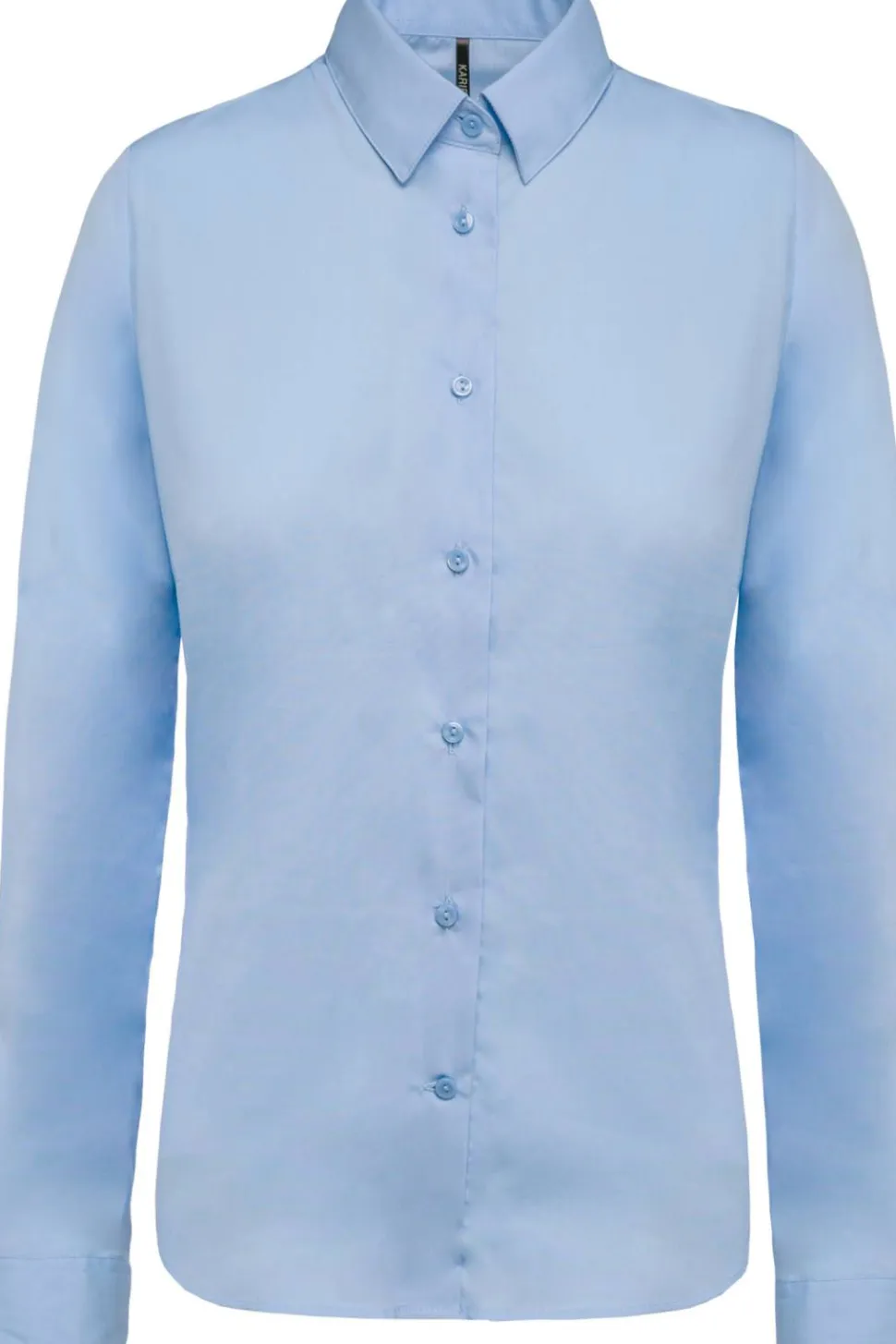 Kariban K510 - Chemise popeline manches longues femme