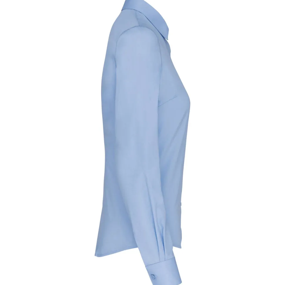 Kariban K510 - Chemise popeline manches longues femme