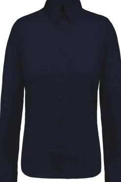 Kariban K510 - Chemise popeline manches longues femme