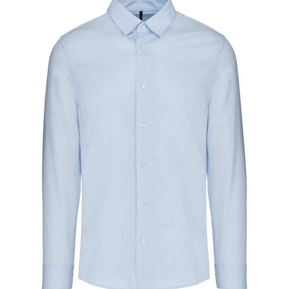Kariban K513 - Chemise popeline manches longues homme