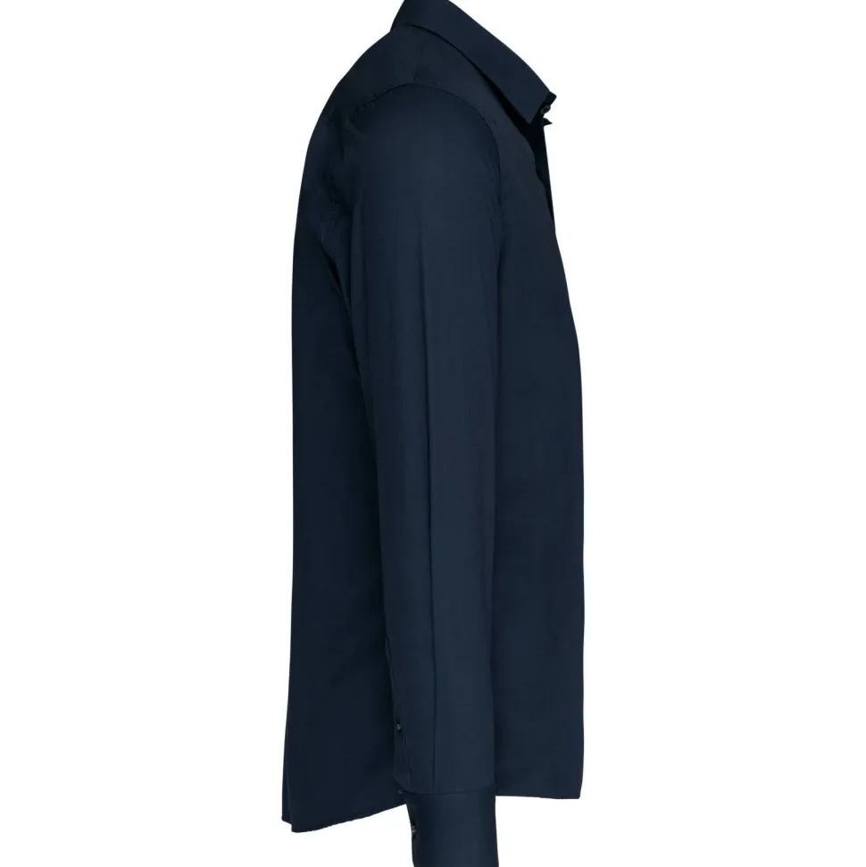 Kariban K513 - Chemise popeline manches longues homme