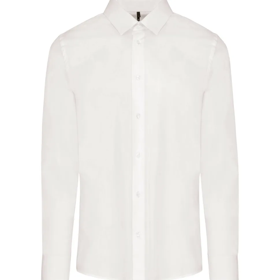 Kariban K513 - Chemise popeline manches longues homme
