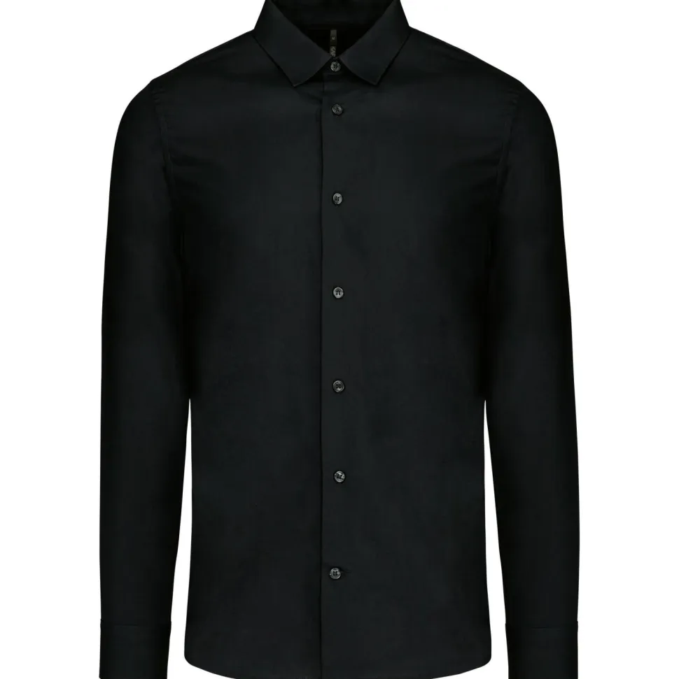 Kariban K513 - Chemise popeline manches longues homme