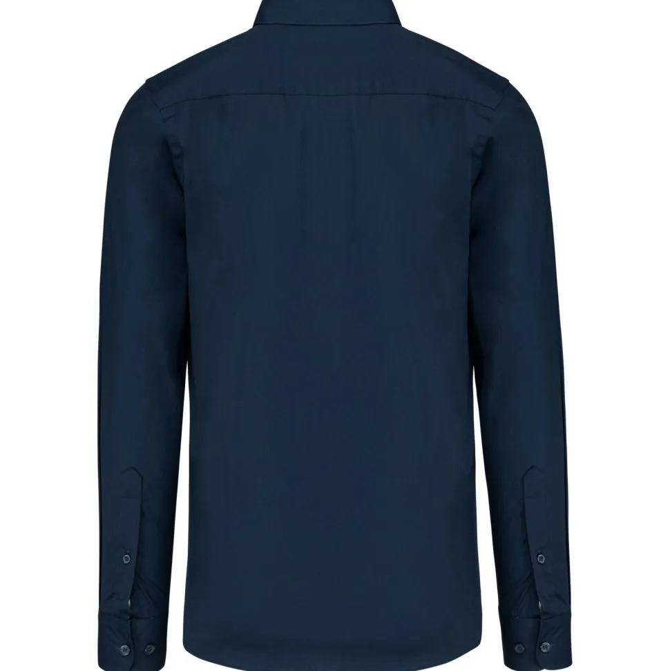 Kariban K513 - Chemise popeline manches longues homme