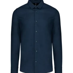 Kariban K513 - Chemise popeline manches longues homme
