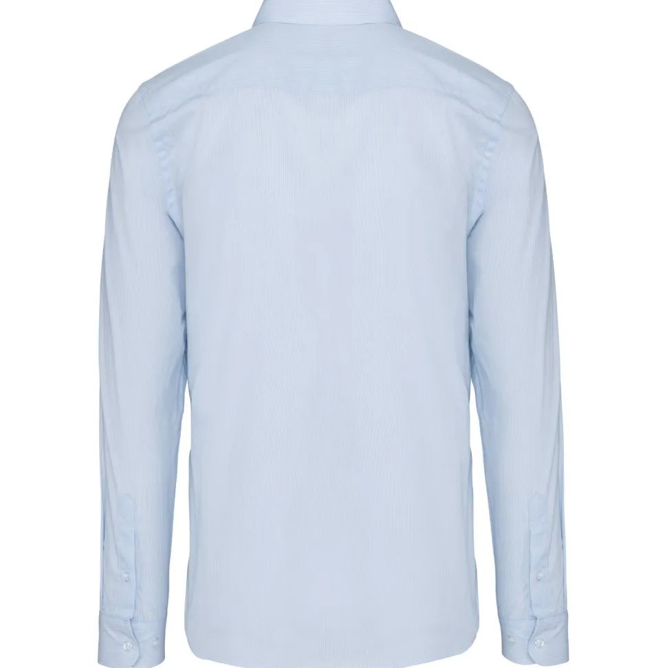 Kariban K513 - Chemise popeline manches longues homme