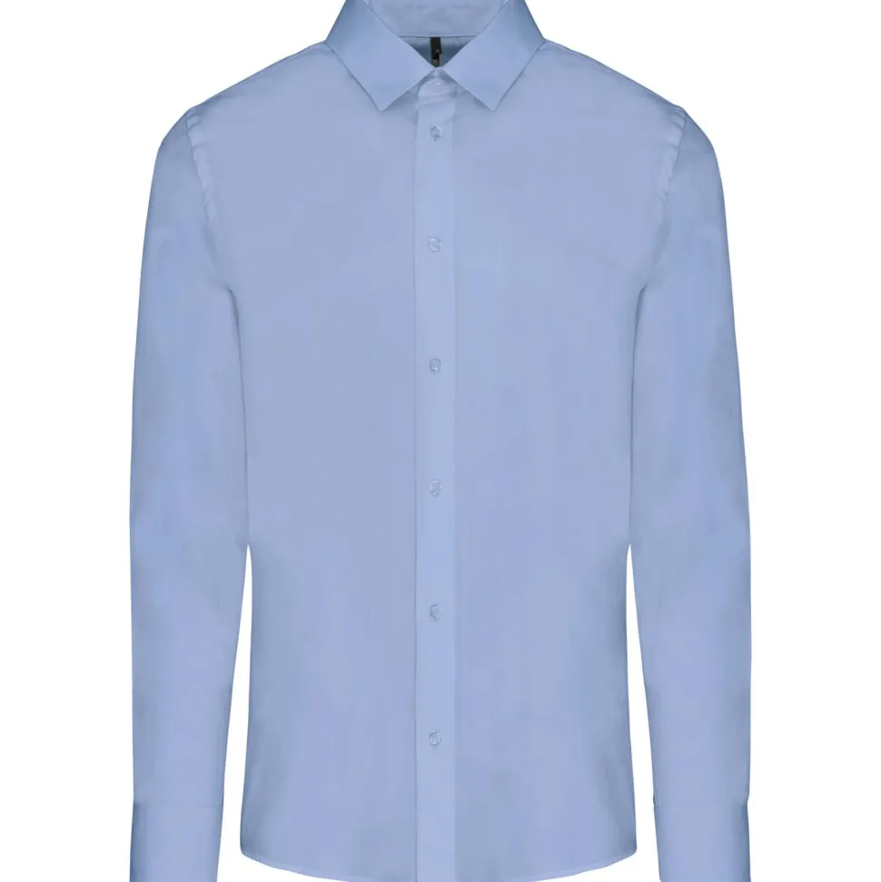 Kariban K513 - Chemise popeline manches longues homme