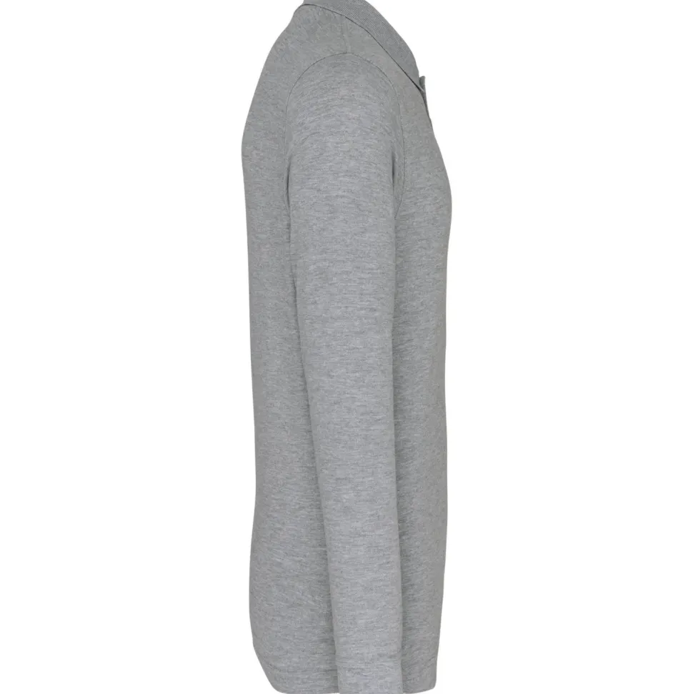 Kariban K256 - Polo piqué manches longues homme