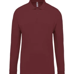 Kariban K256 - Polo piqué manches longues homme
