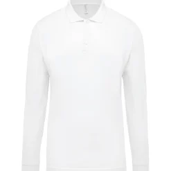 Kariban K256 - Polo piqué manches longues homme