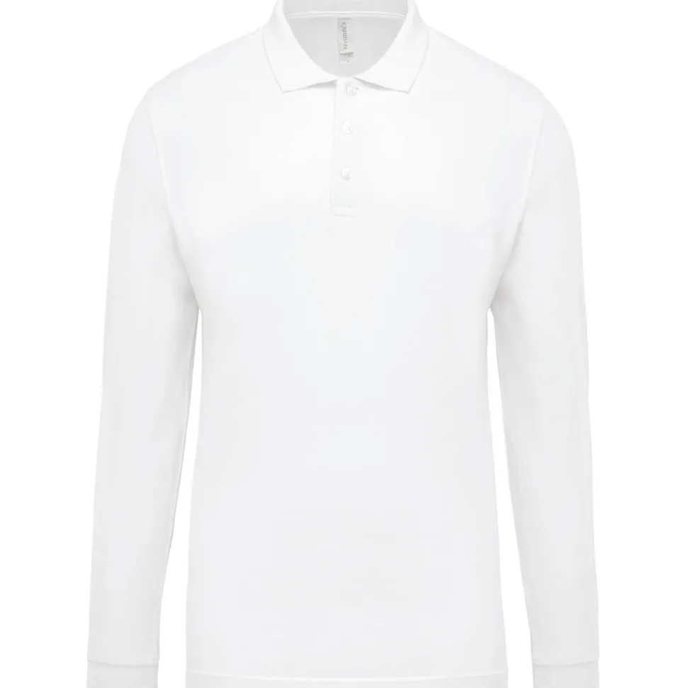 Kariban K256 - Polo piqué manches longues homme
