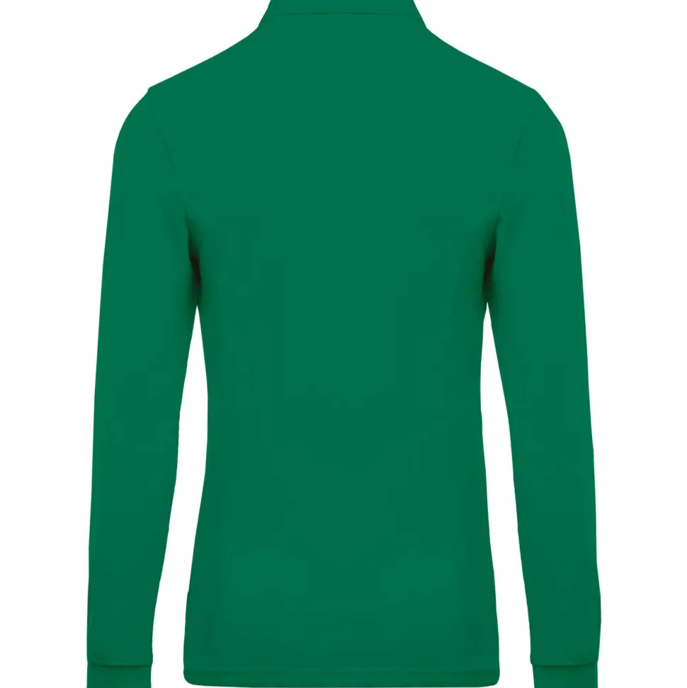 Kariban K256 - Polo piqué manches longues homme